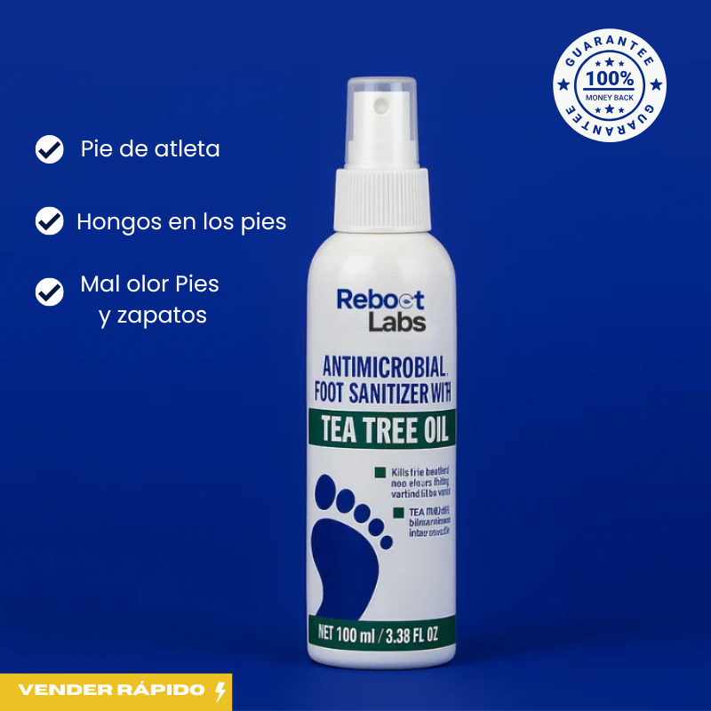 Reboot Labs™ Spray antimicótico para el pie de atleta