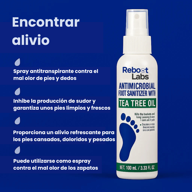Reboot Labs™ Spray antimicótico para el pie de atleta