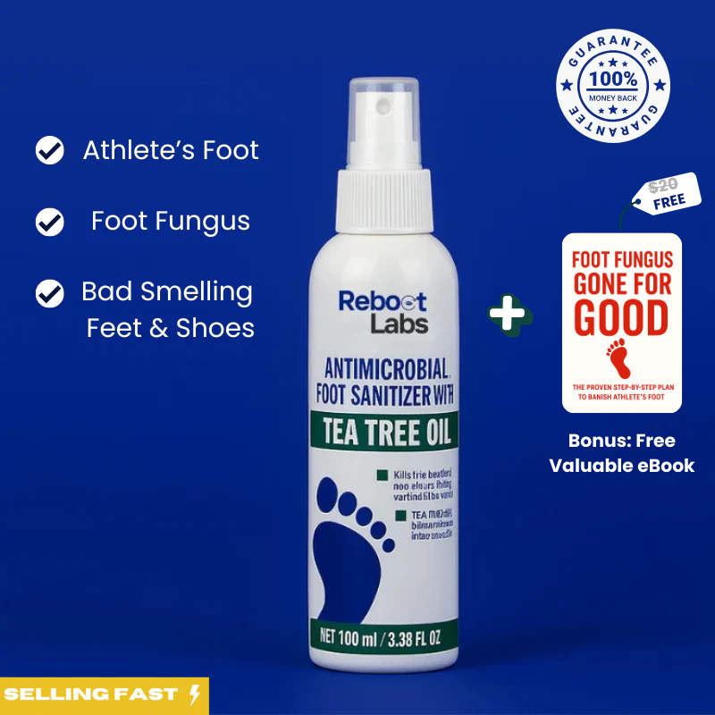 Reboot Labs™ Anti-Fungal Spray for Athlete’s Foot