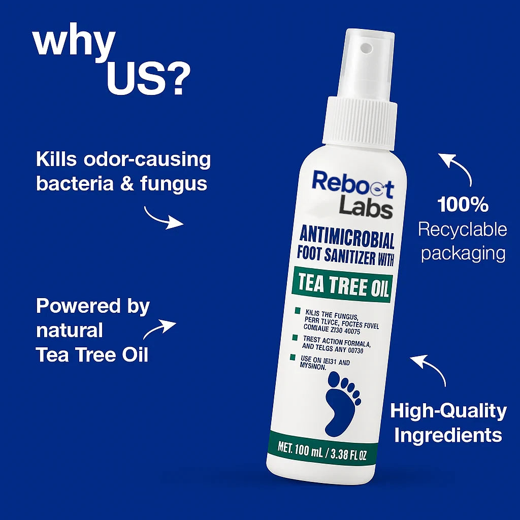 Reboot Labs™ Anti-Fungal Spray for Athlete’s Foot