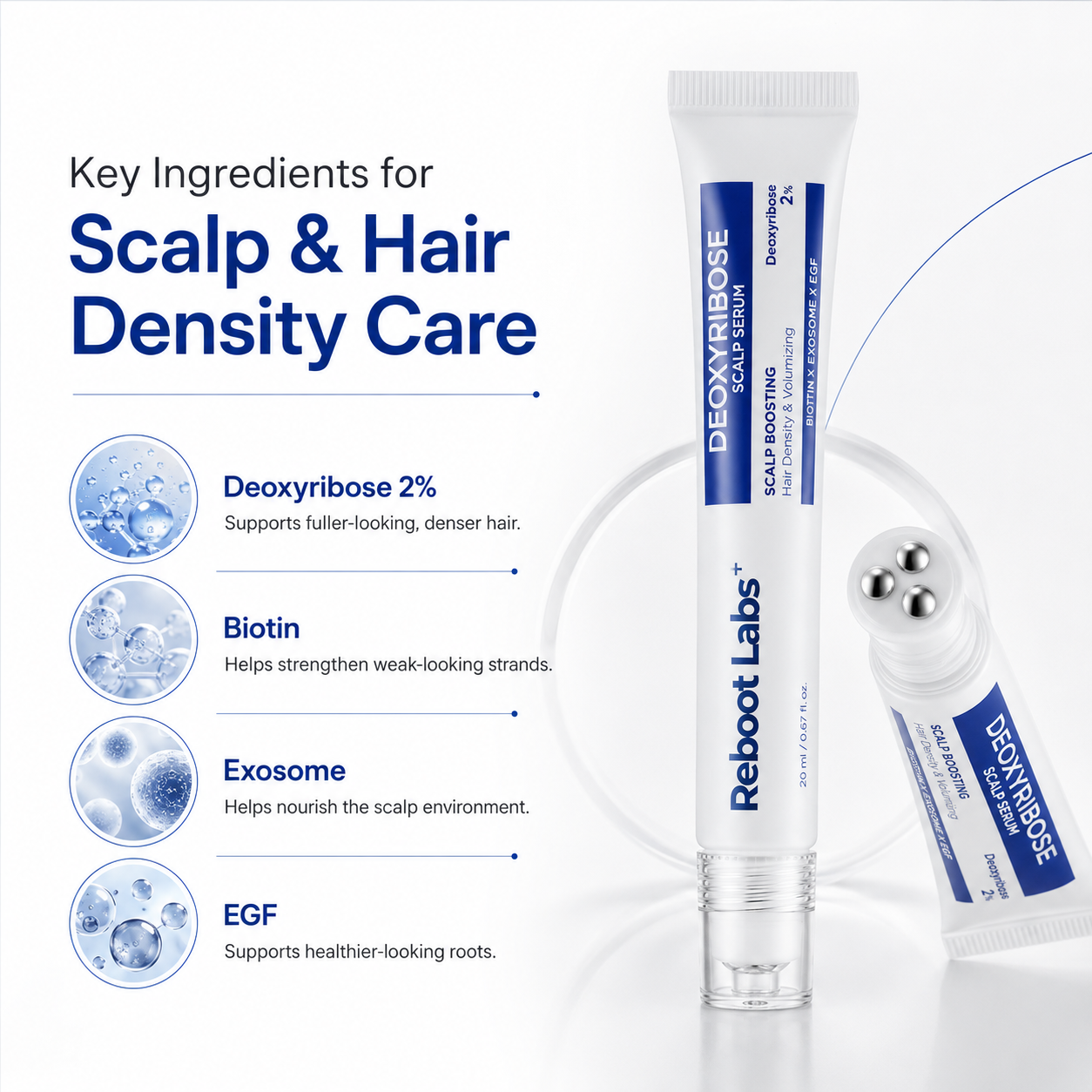 Reboot Labs™ Deoxyribose Hair Growth Serum